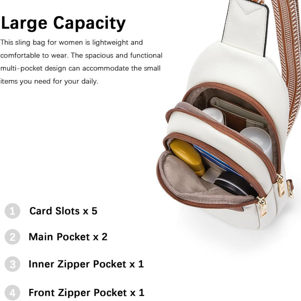 Stylish Leather Sling Bag